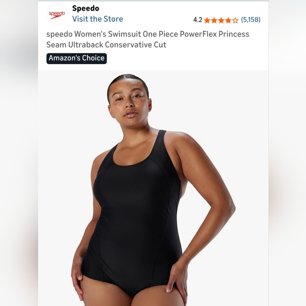 Speedo Ultraback One Piece - Conservative Cut 8